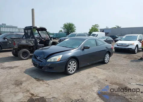 2006 Honda Accord 3.0 Ex z USA, uszkodzony, nr VIN 1HGCM82646A010388